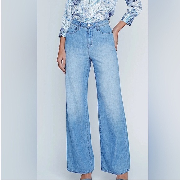 L'AGENCE Denim - L’Agence Alicent High Rise Wide Leg NWT